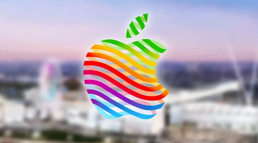 Apple新创意Logo发布：盘点各大城市苹果店标